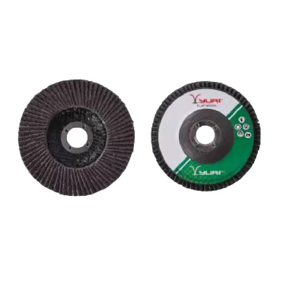 100 mm Diameter A60 Grit Brown & Green Circular Flap Disc
