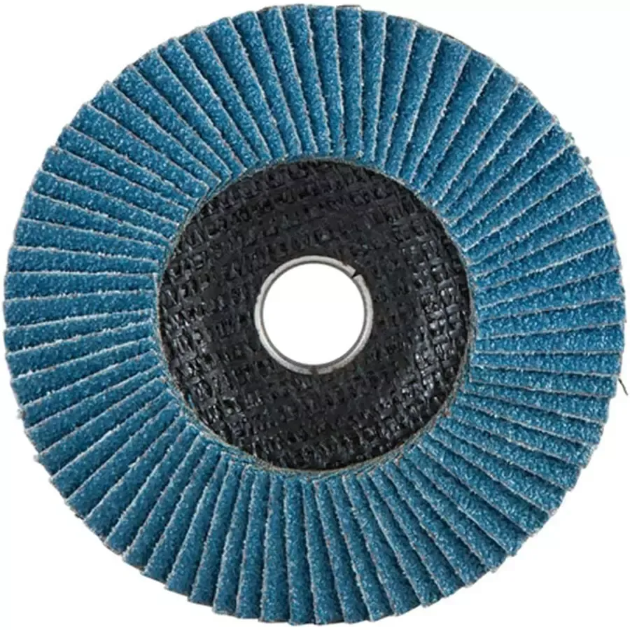 Makita 100 mm Z80 Grit Zirconia Aluminum Flap Grinding Disc Thumbnail 2