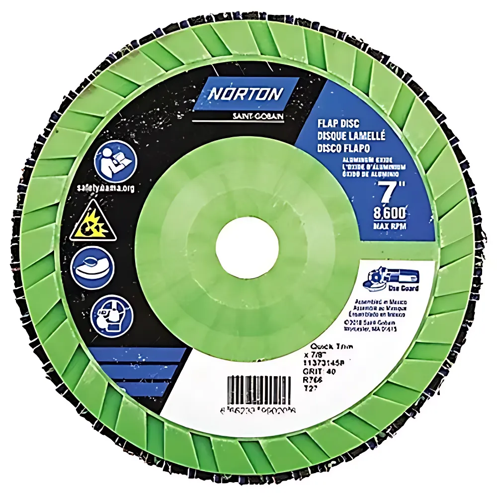 17.78 cm (7 Inch) P36 Grit Zirconia Alumina Flap Disc