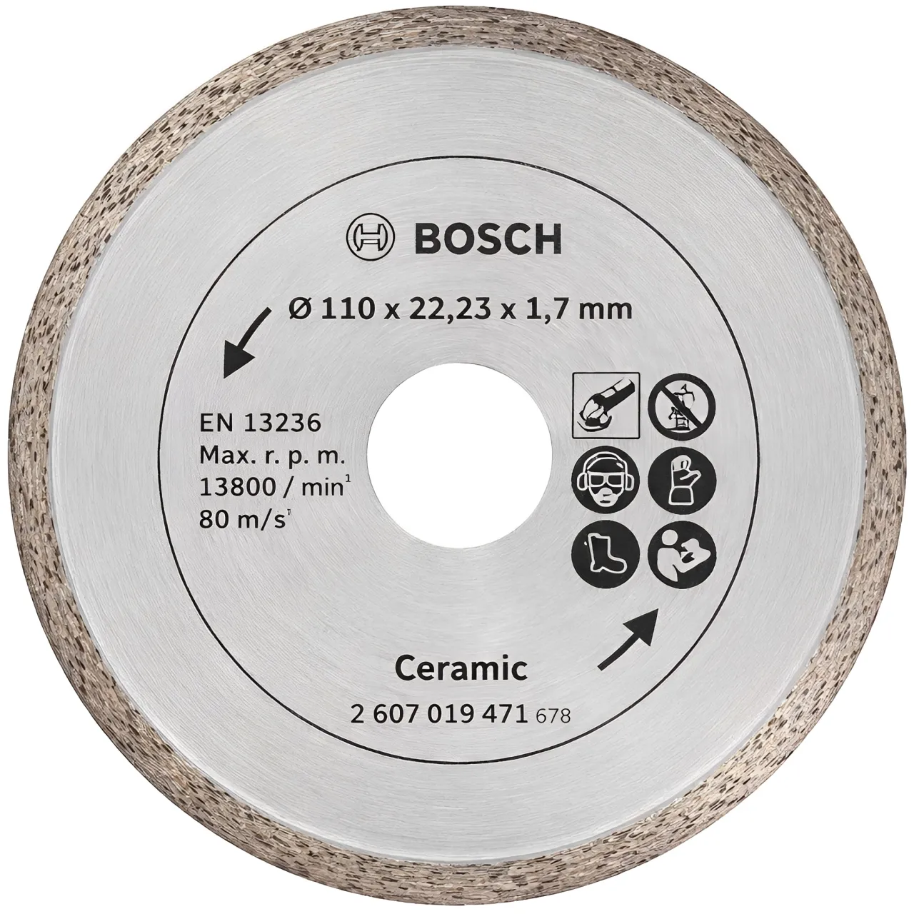 Bosch 4 Inch Diamond Cutting Wheel