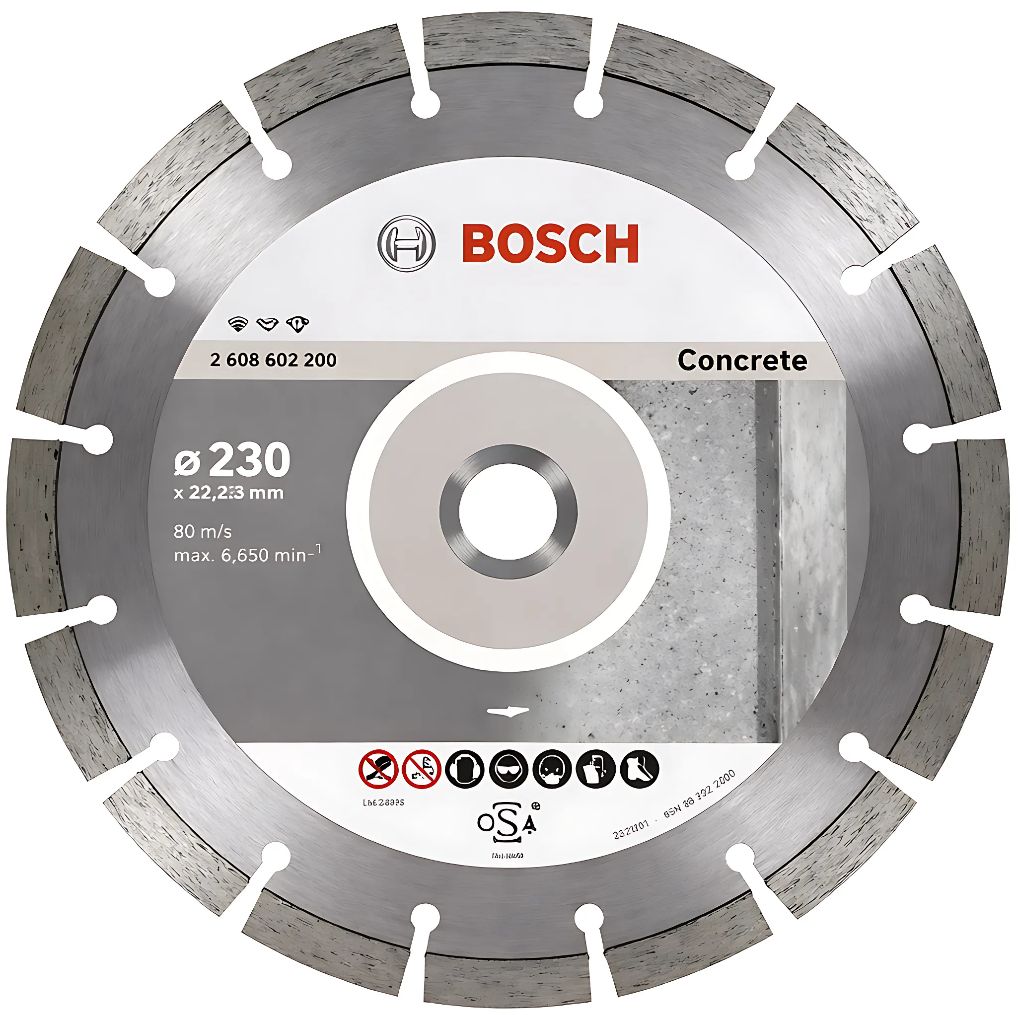 Bosch 230 mm Diamond Cutting Wheel