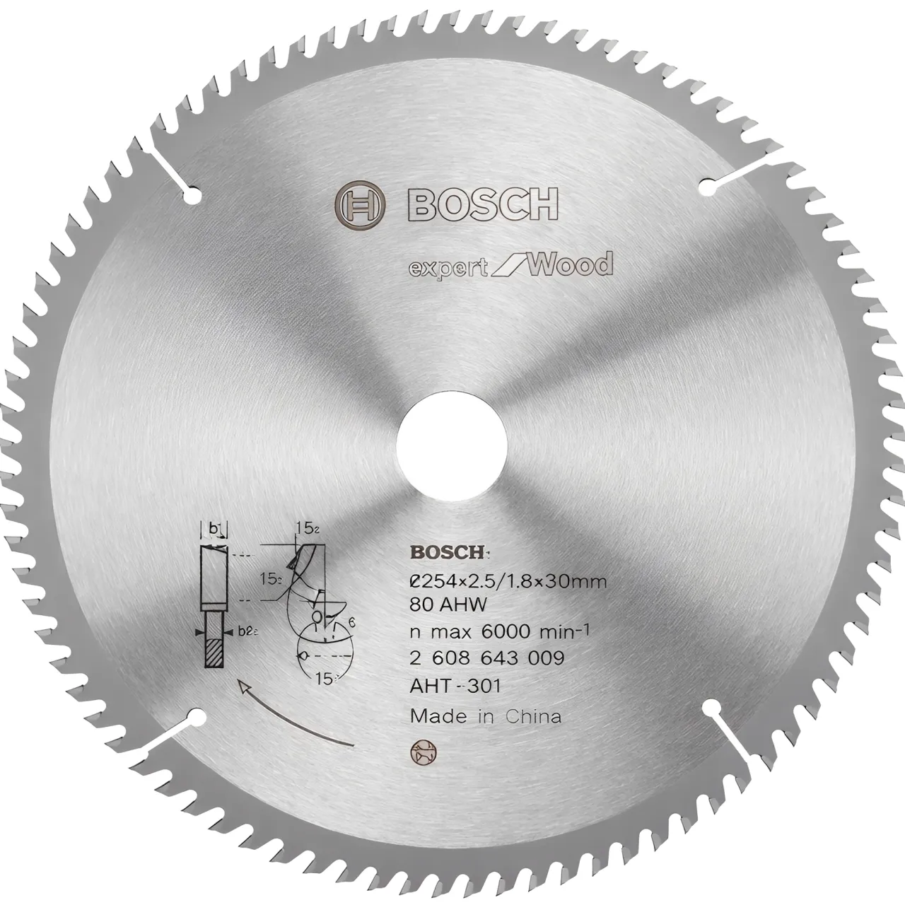 Bosch 305x30 mm 60 Teeth Circular Saw Blade