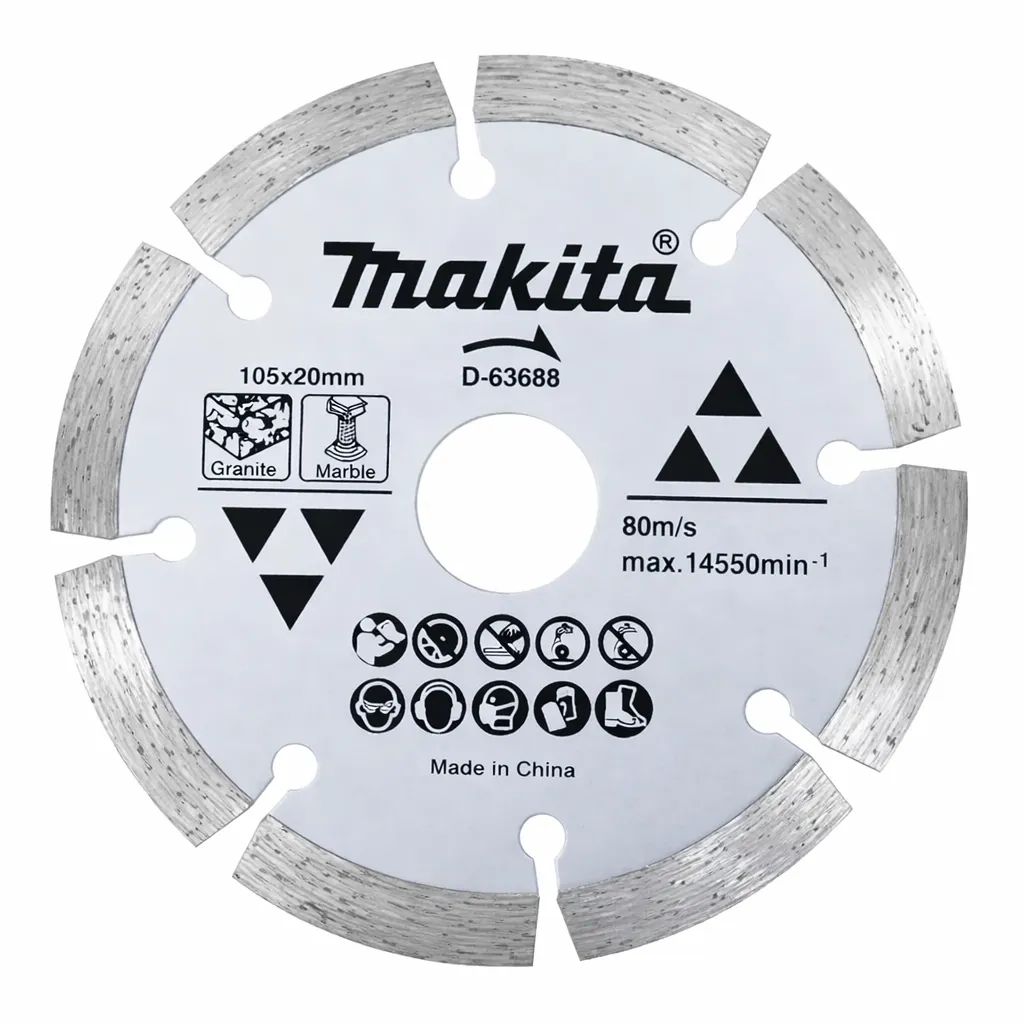 Makita 4 Inch 105 mm Dia Diamond Wheel Blade with 20 mm Bore