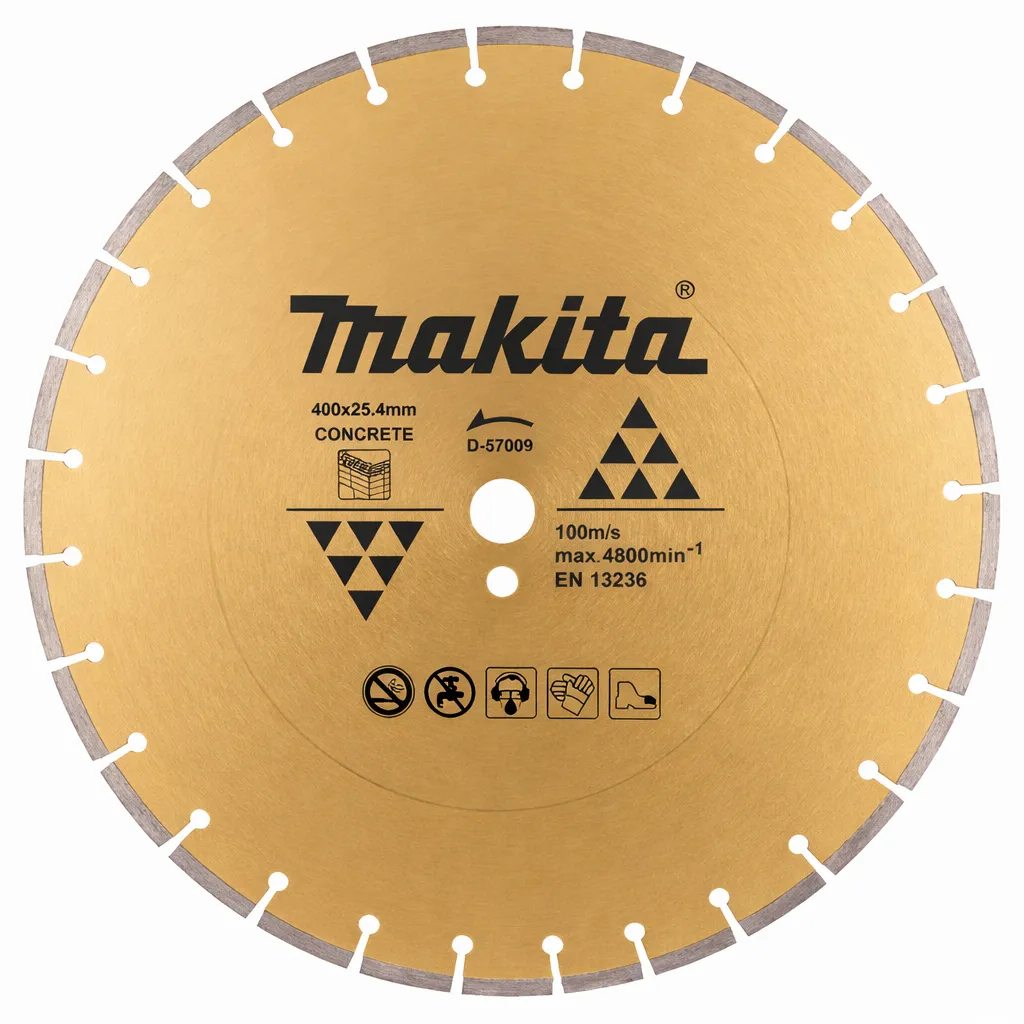 Makita 16 Inch 400 mm 7.5 mm Diamond Wheel Blade with 22.23 mm Bore