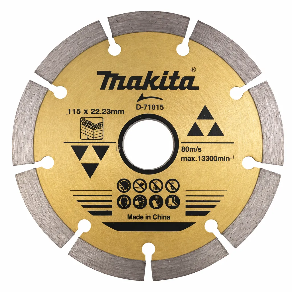 Makita 4.5 Inch 115 mm Dia Diamond Wheel Blade with 22.23 mm Bore