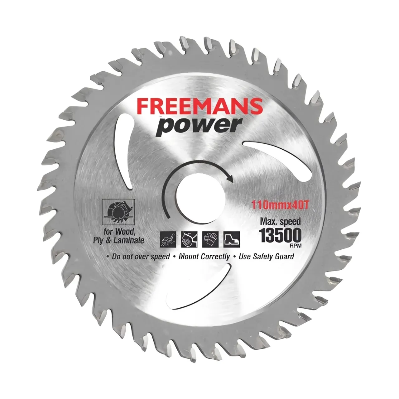 FREEMANS 350 mm x 60T and 13500 RPM TCT Saw Blade