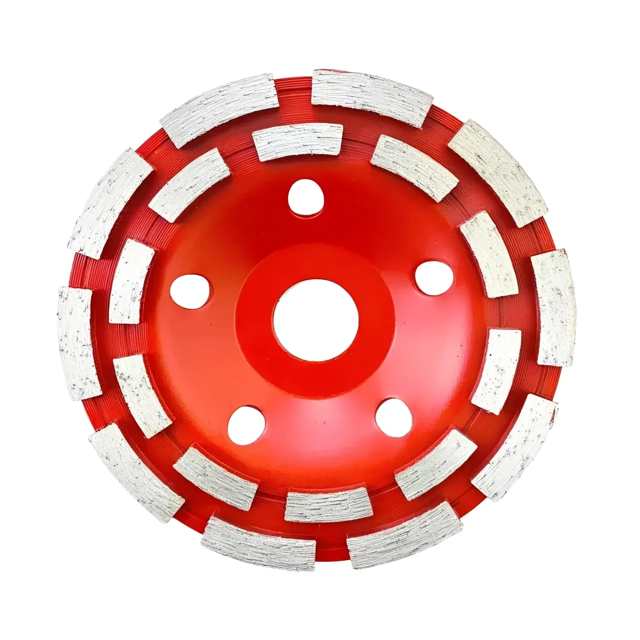 Yuri 111 Double Segment Row Cup Wheel Marble Cutting Blade Diameter 5 inch (125 mm) x 22.23 mm Bore Size