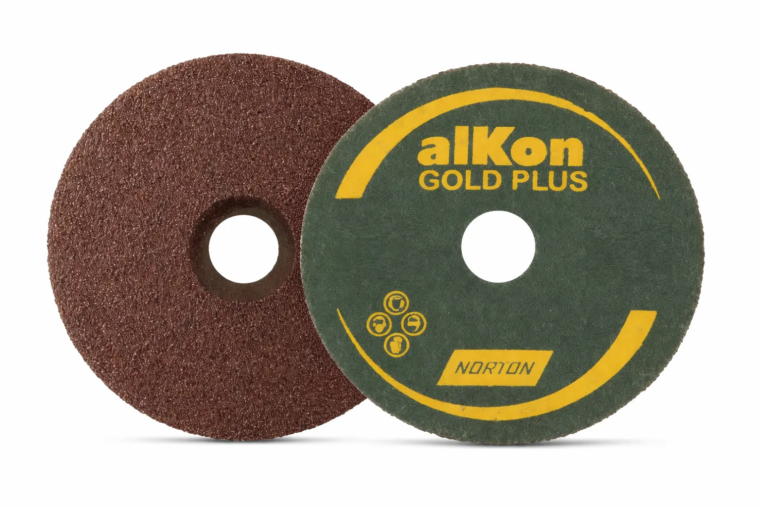 Norton 100 mm 36 Grit Aluminium Oxide Alkon Gold Plus Fibre Disc Thumbnail 2
