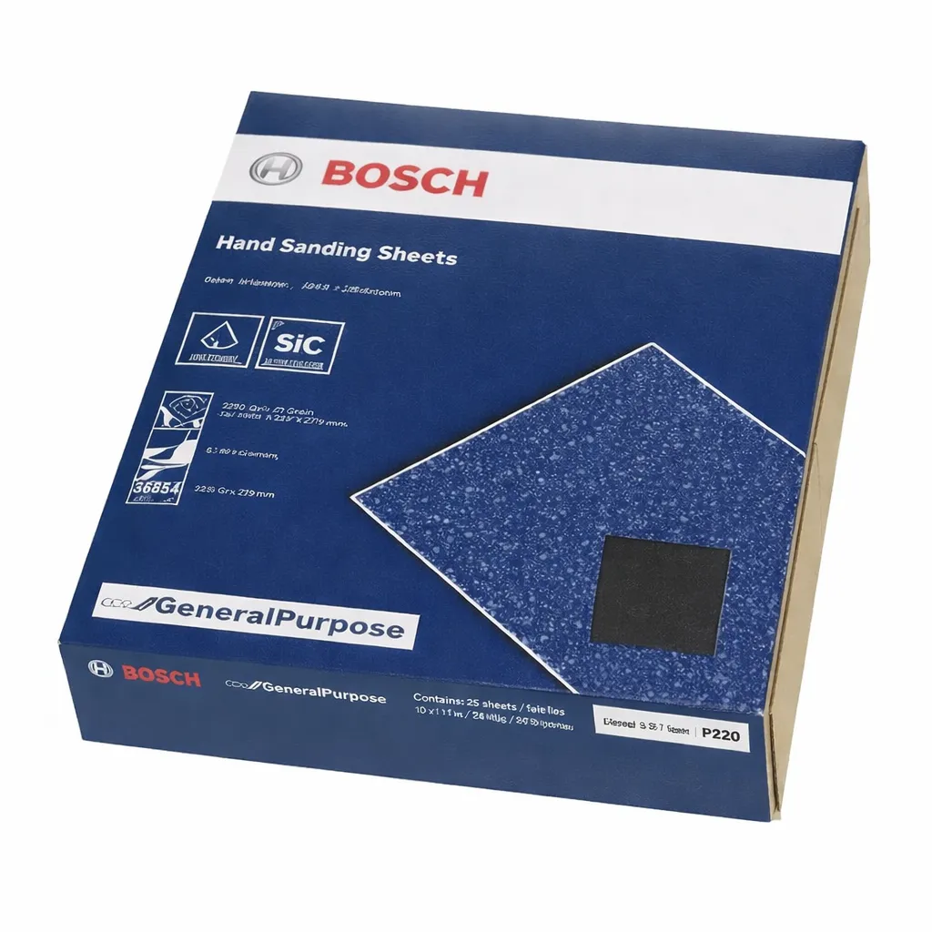 Bosch 230x280 mm, 150 Grit Hand Sanding Sheet