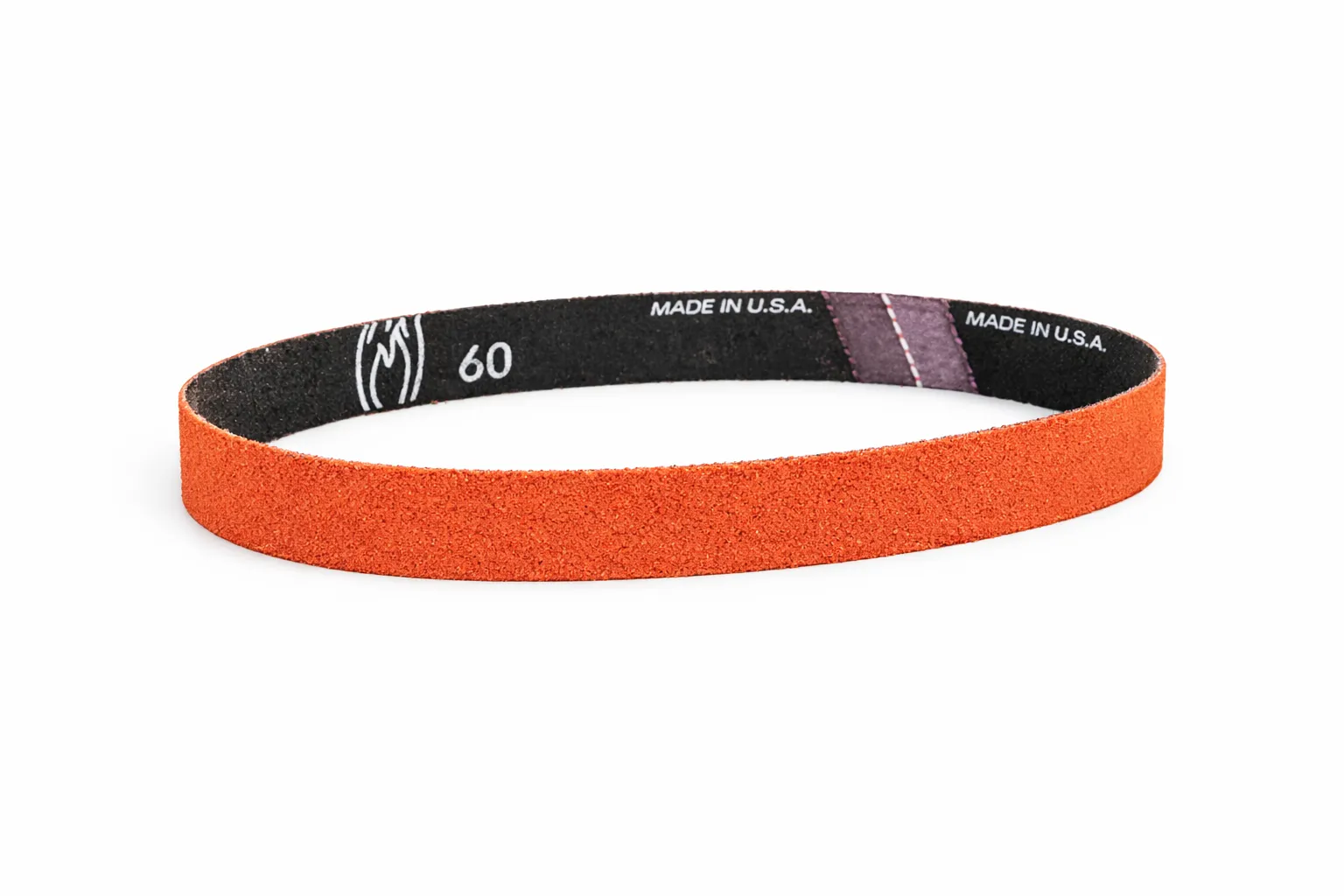 Norton Grit 120 Sanding Belt, Length 24 Inch, Width 1/2 Inch