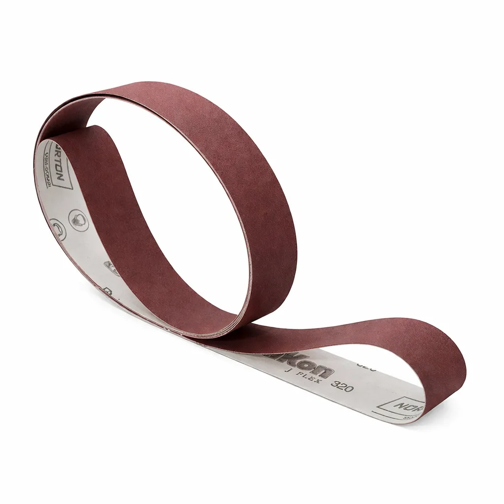 Norton 3.5 m Alkon Premium Plus Cloth Belt ABN Series E60 Grit