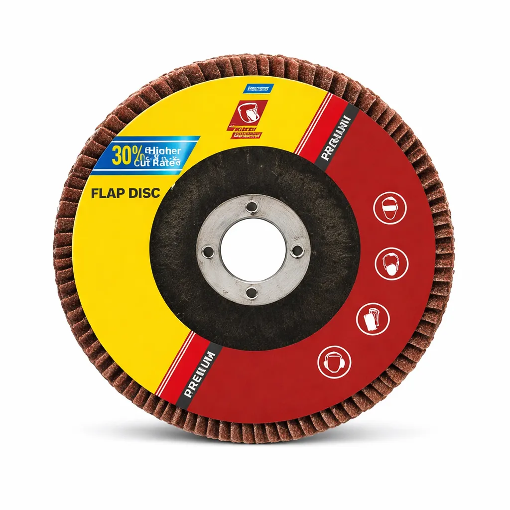 Norton Bear Premium Flap Wheel 150 mm Dia 80 Grit