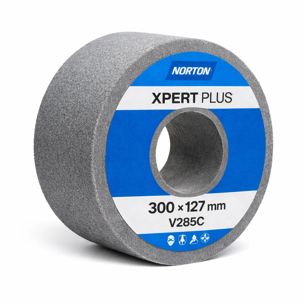 Norton Xpert Plus Cylindrical Grinding Wheel 300 mm Dia 127 mm Bore