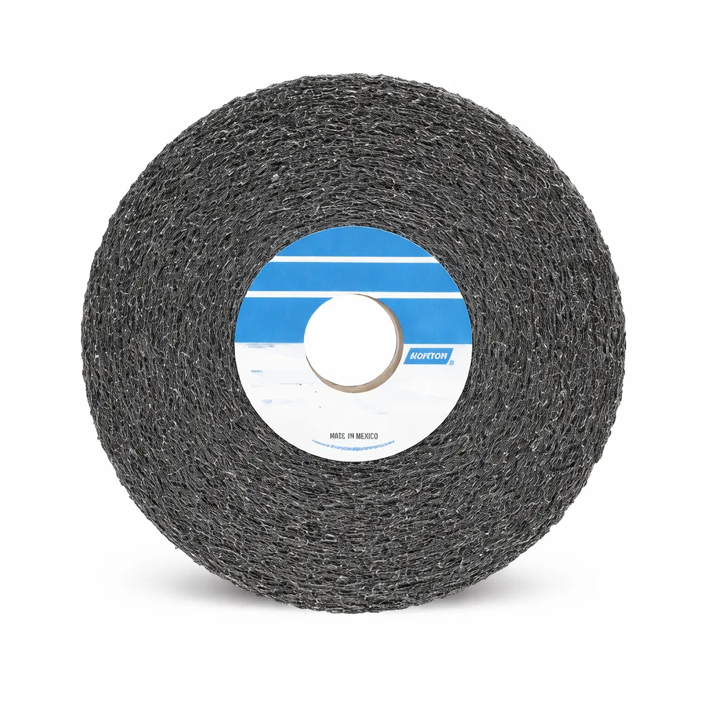 Norton 76.2 mm (3 Inch) Aluminum Oxide Medium Grade Convolute Wheel