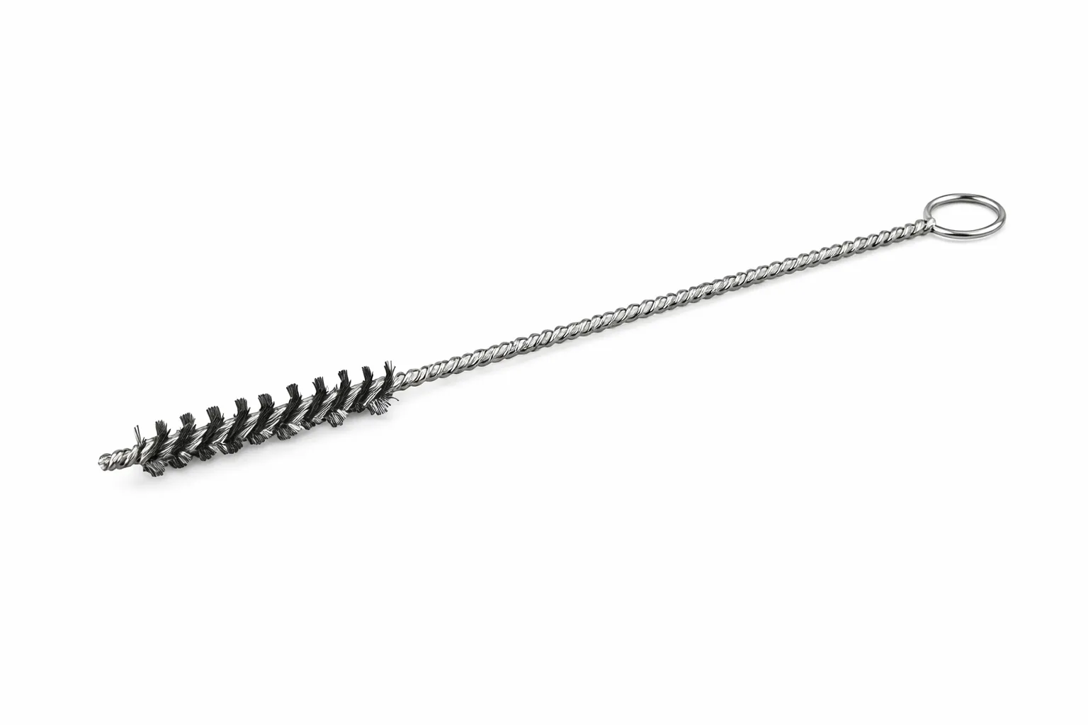 Norton 0.375 Inch Stainless Steel Tube Brush, Length 8 Inch