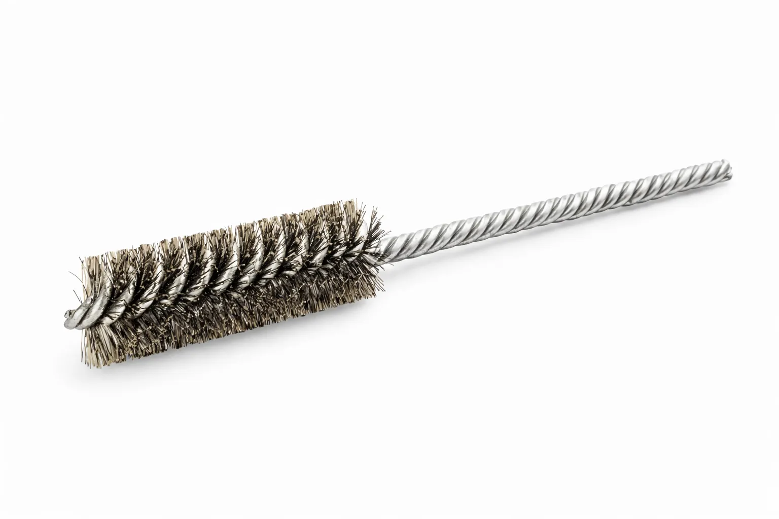 Norton 0.75 Inch Steel Spiral Tube Brush, Length 5 Inch