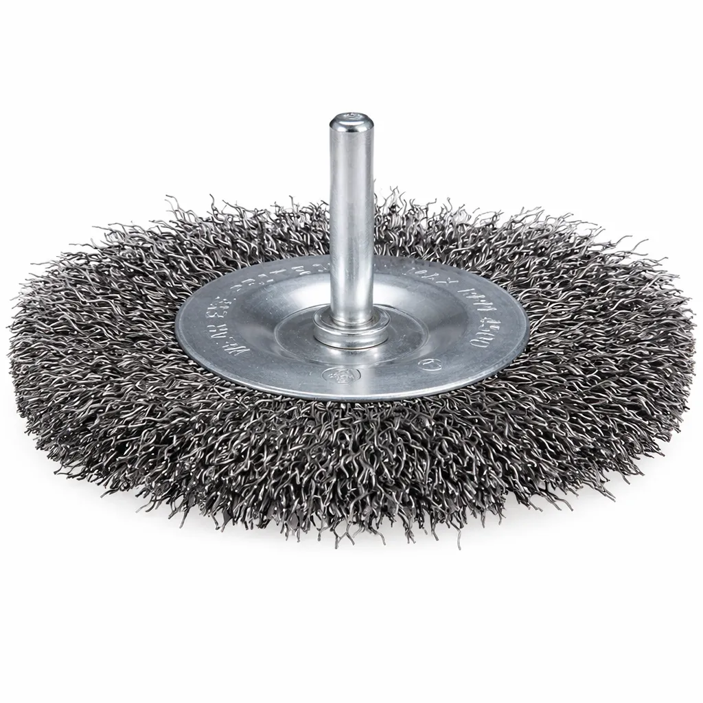 Makita 50 mm Round Galvanized Steel Wire Wheel Brush Active Display Image