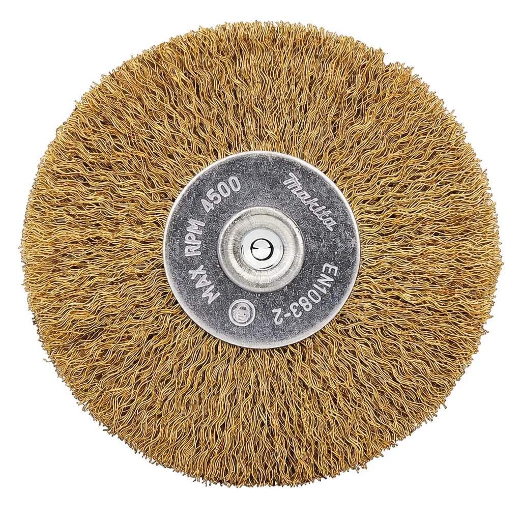 Makita 80 mm Round Brass Wire Wheel Brush