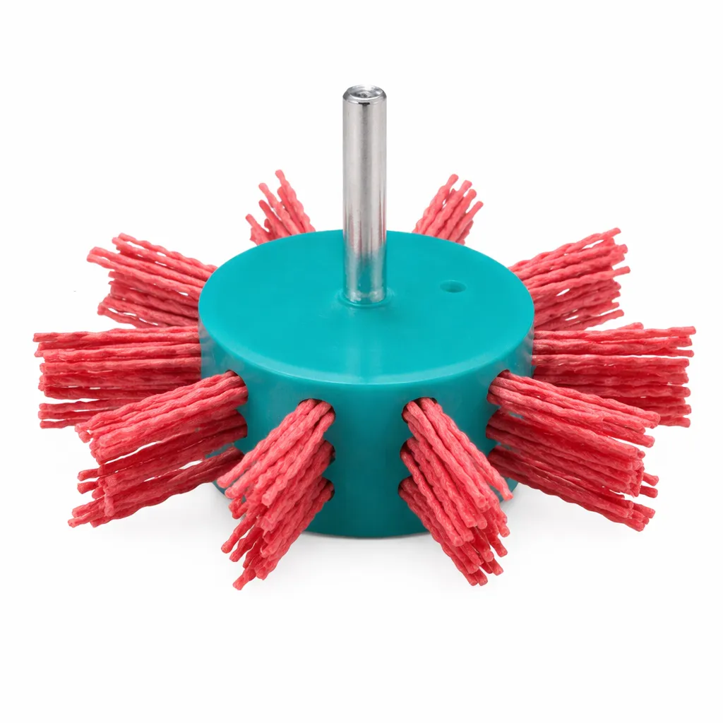Makita 100 mm Nylon Flap Brush Suitable for grinding wide surfaces