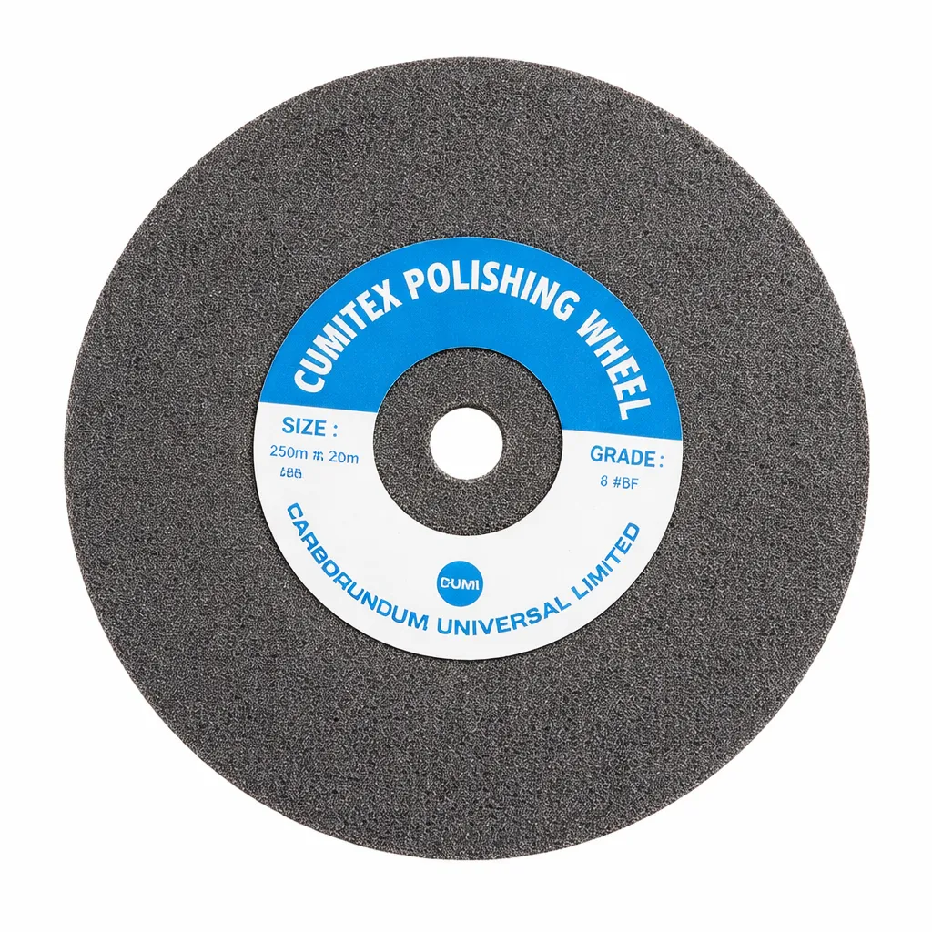 CUMI 6 inch (150 mm) 1SVF Grade Nonwoven Nylon Fiber Cumitex Polishing Wheel Bore Size 25 mm