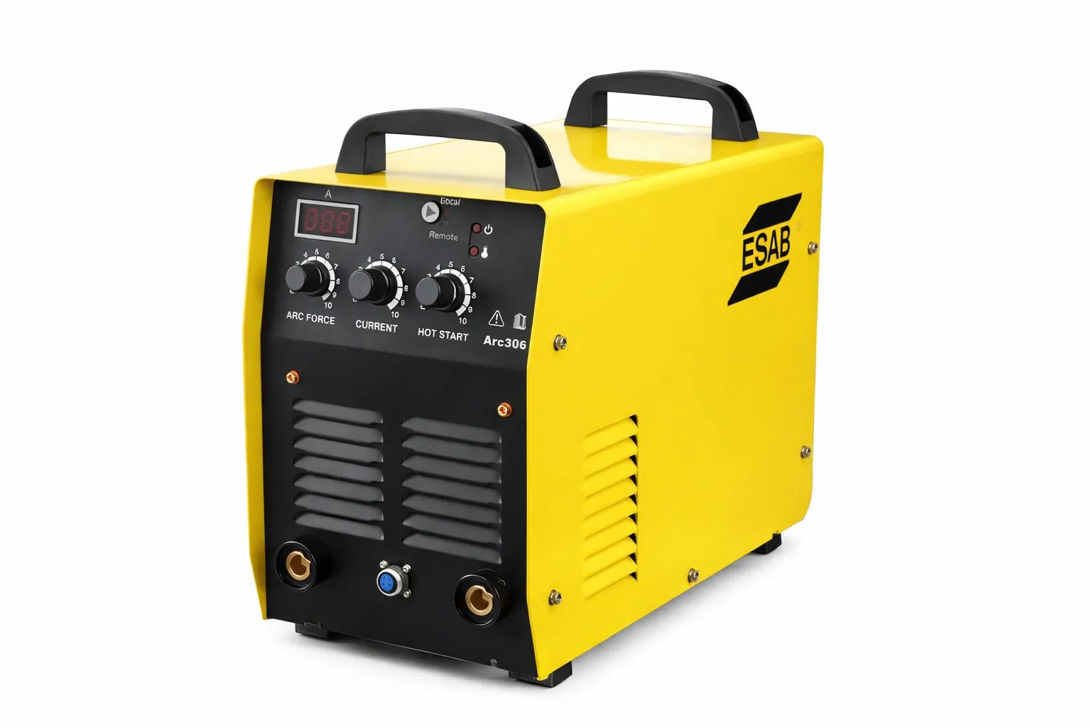 Esab 30-300 A 3 Phase IGBT Technology ARC Welding Machine Yellow, ARC 301i Thumbnail 1