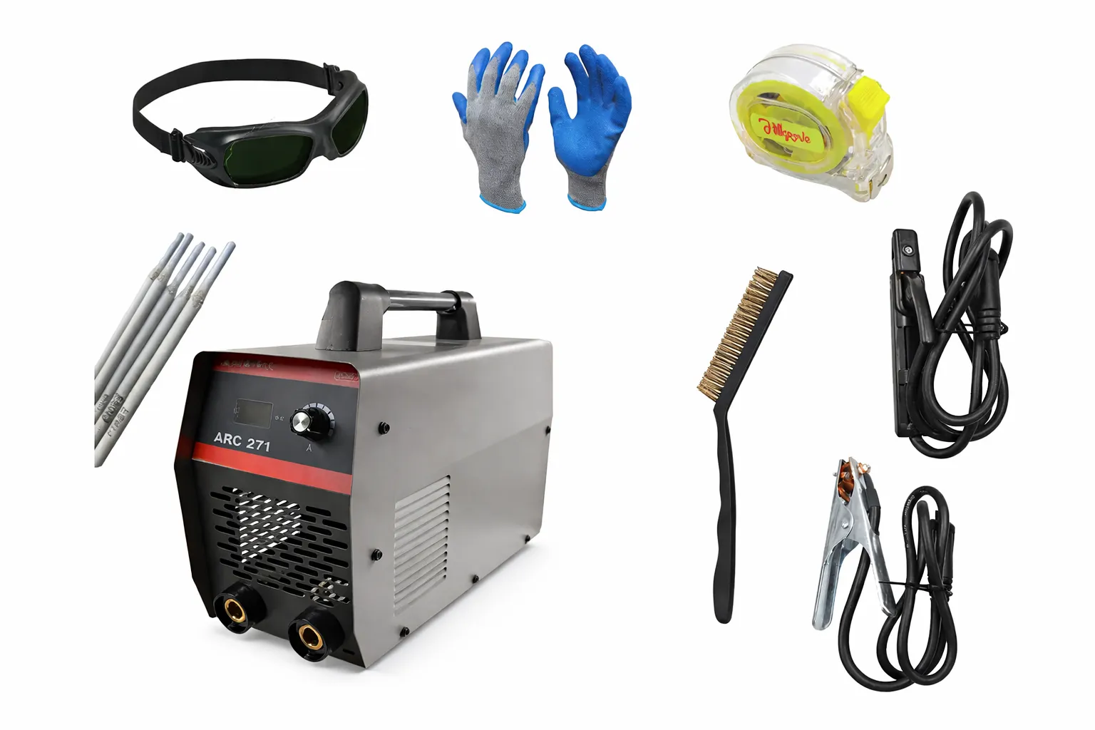 Hillgrove 271 A Single Phase IGBT Technology Inverter Welding Machine Kit