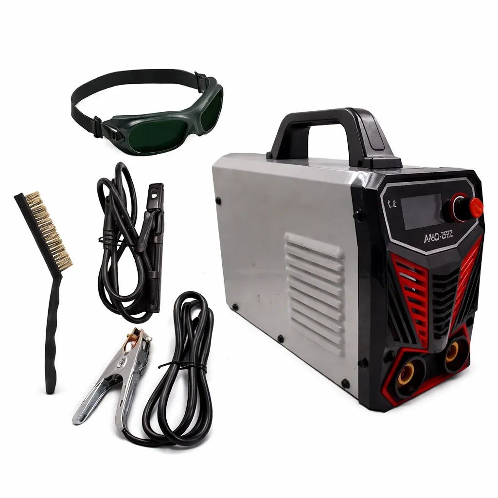 Hillgrove 252 Amp MMA Inverter Arc Welding Machine with Metal Brush & Safety Googles