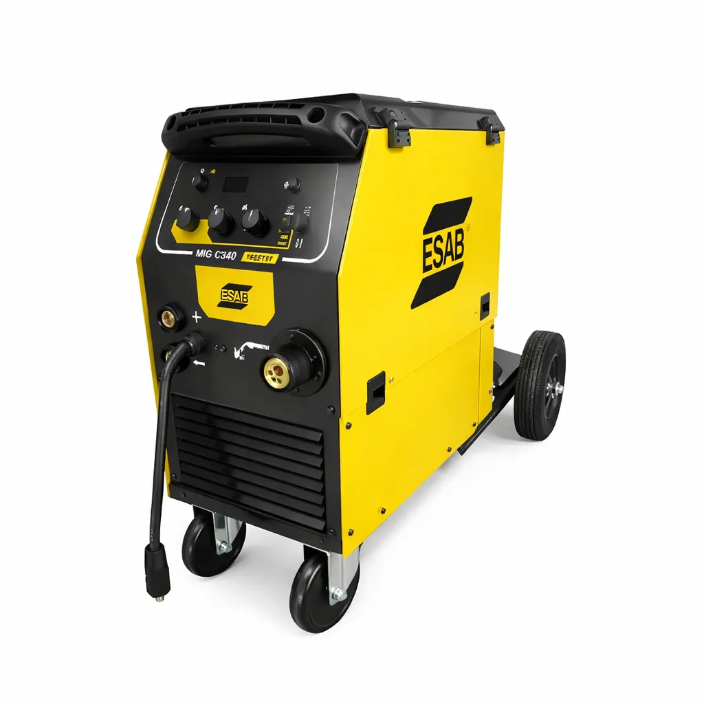 Esab 30-250 A Three Phase MIG Welding Machine MIG C250i Active Display Image