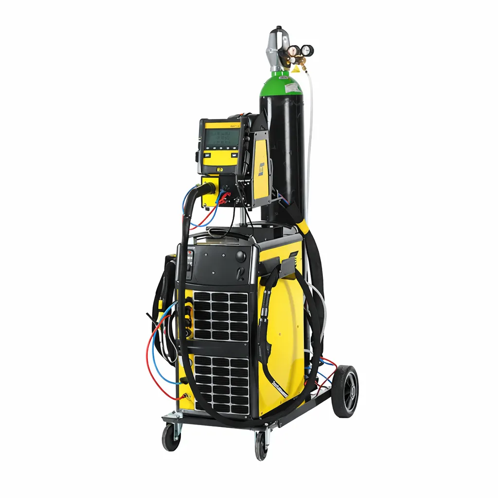Esab 400 to 500 A - MIG Welding Machine U5000iw Aristo Black and Yellow