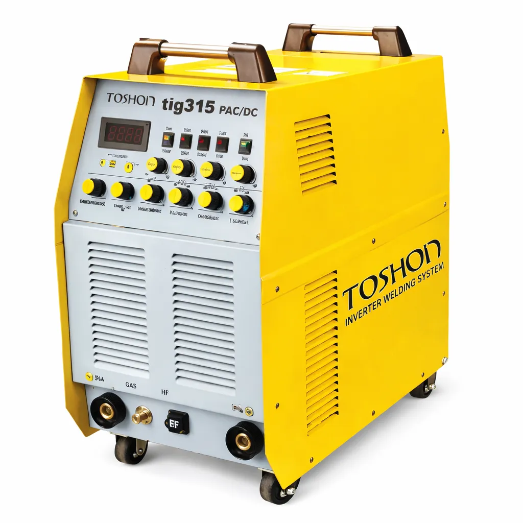 Toshweld [TOSHON] 315 A Three Phase MOSFET Tig Welding Machine, TIG 315P AC/DC PLASMA