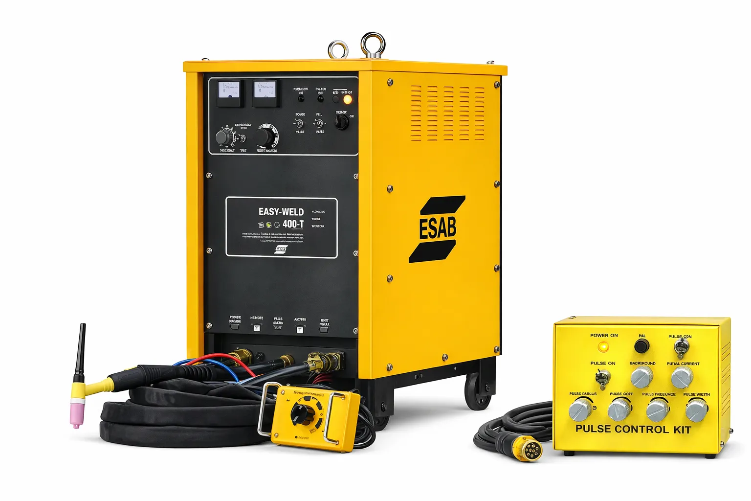 Esab 400 A Three Phase Tig Welding Machine SSR 400-T Active Display Image