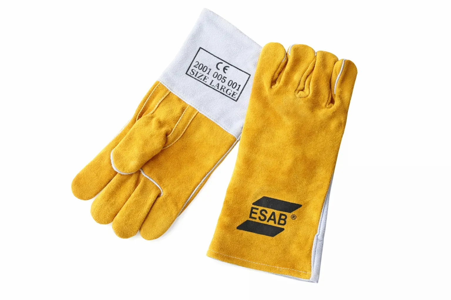 Esab Large Leather Heavy Duty Welding Hand Gloves