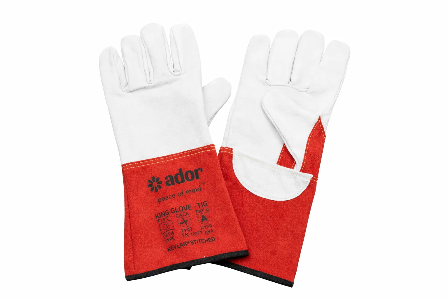 Ador Nappa Grain Leather Welding Glove, King Glove-TIG