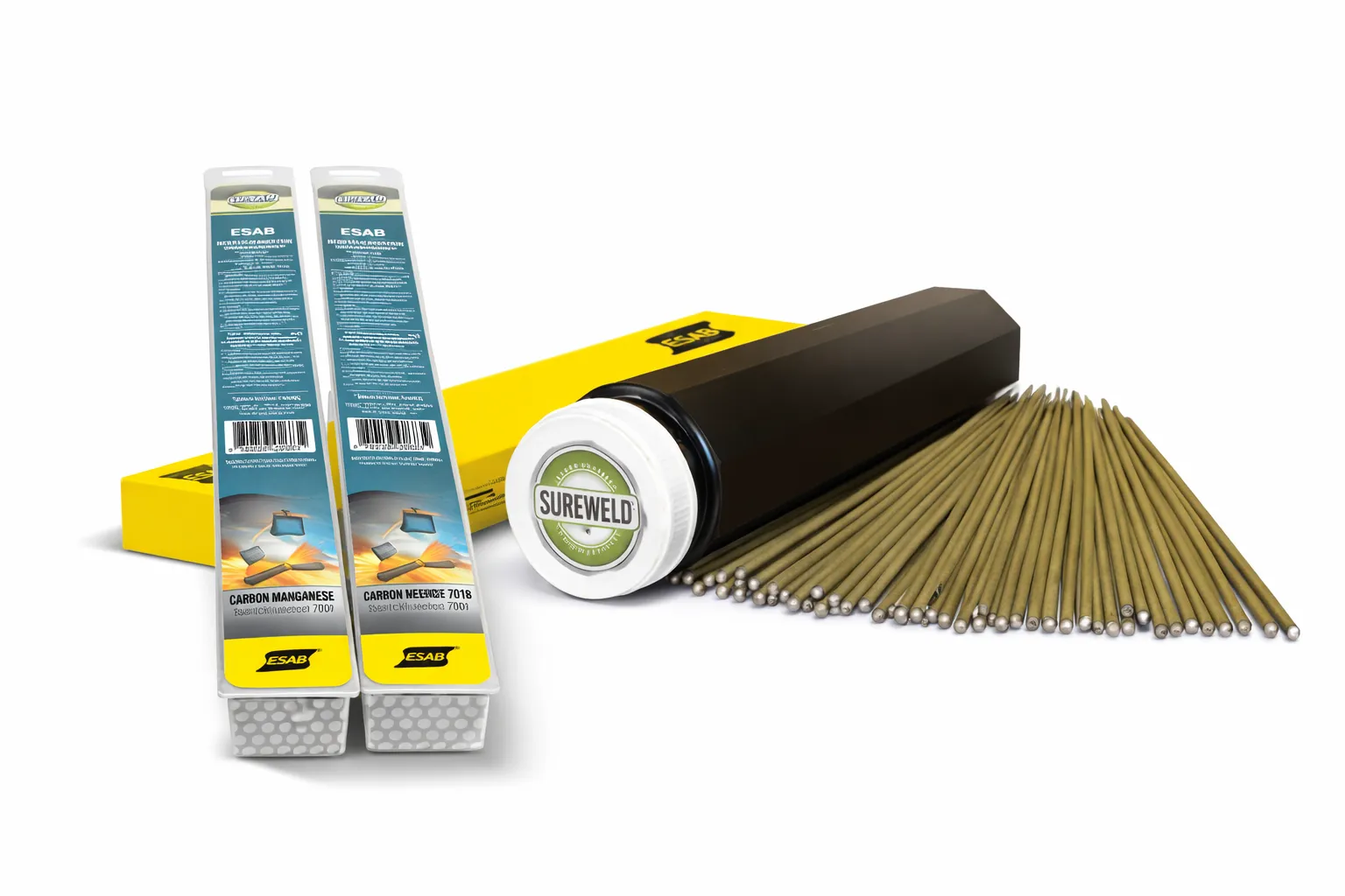 Esab Sureweld 2.50x350 mm Carbon Manganese Stick Electrode, 7018 Active Display Image