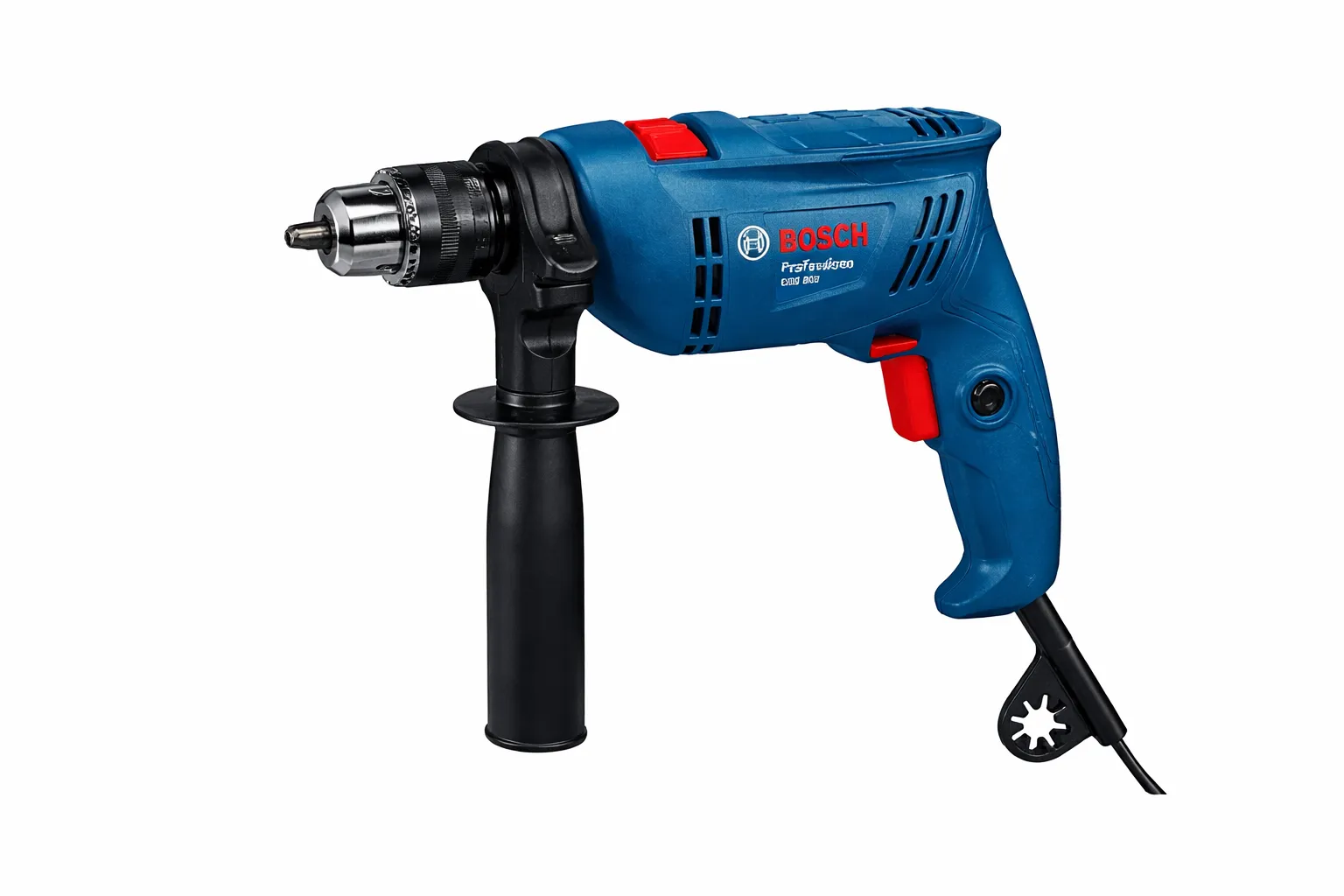 Bosch GSB 600 Corded Electric 2600 RPM Professional Percussion Impact Drill Wrapset Kit, 06011A03F2