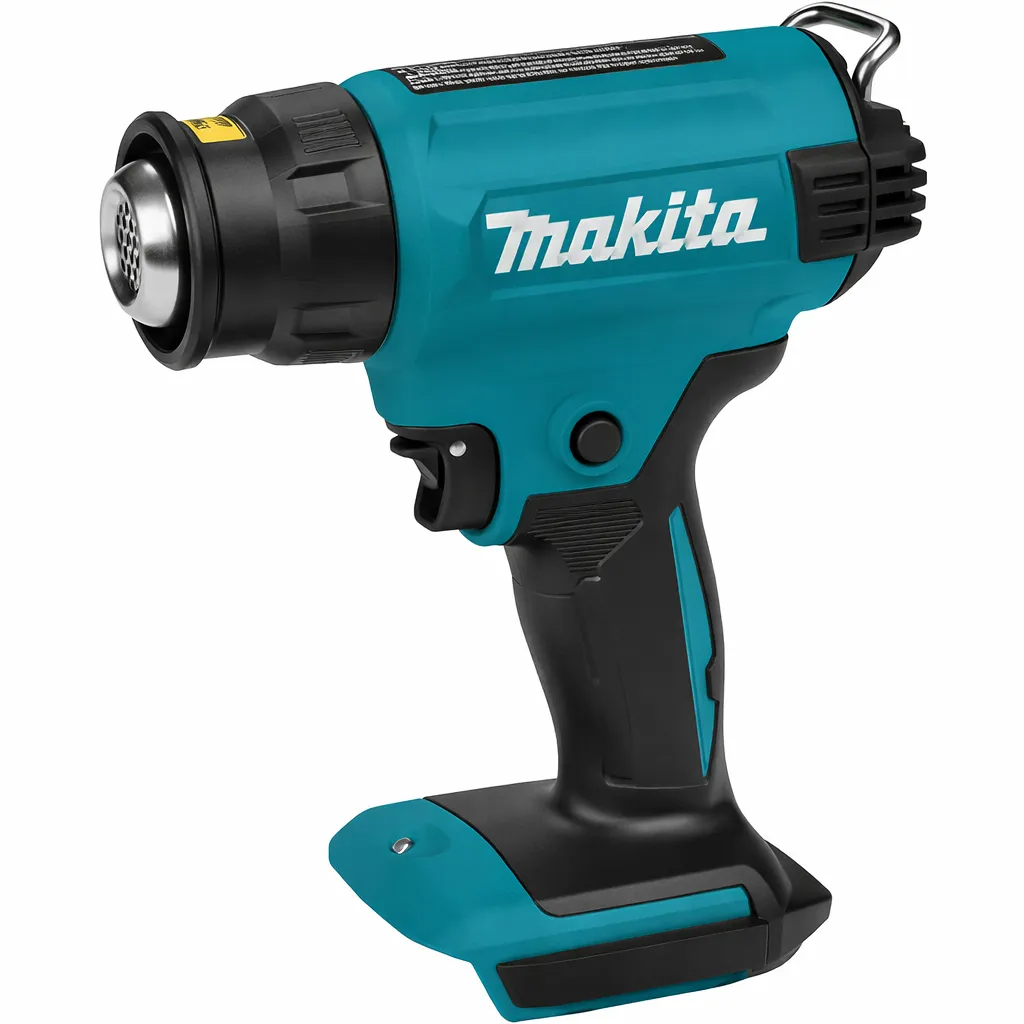 Makita Cordless Heat Gun 18 V LXT Li-Ion 200 LPM Air Flow and 550°C Air Temperature, XGH01ZK (Without Batte