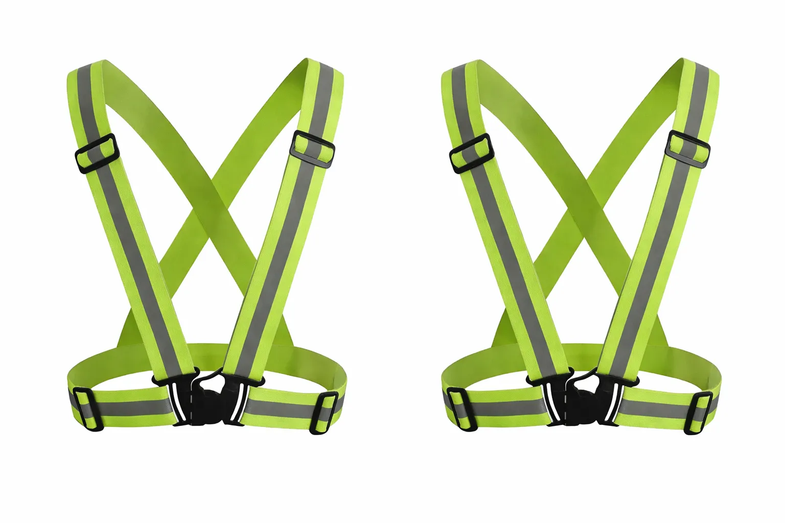 Robustt High Visibility Protective Safety Reflective Vest Belt Jacket