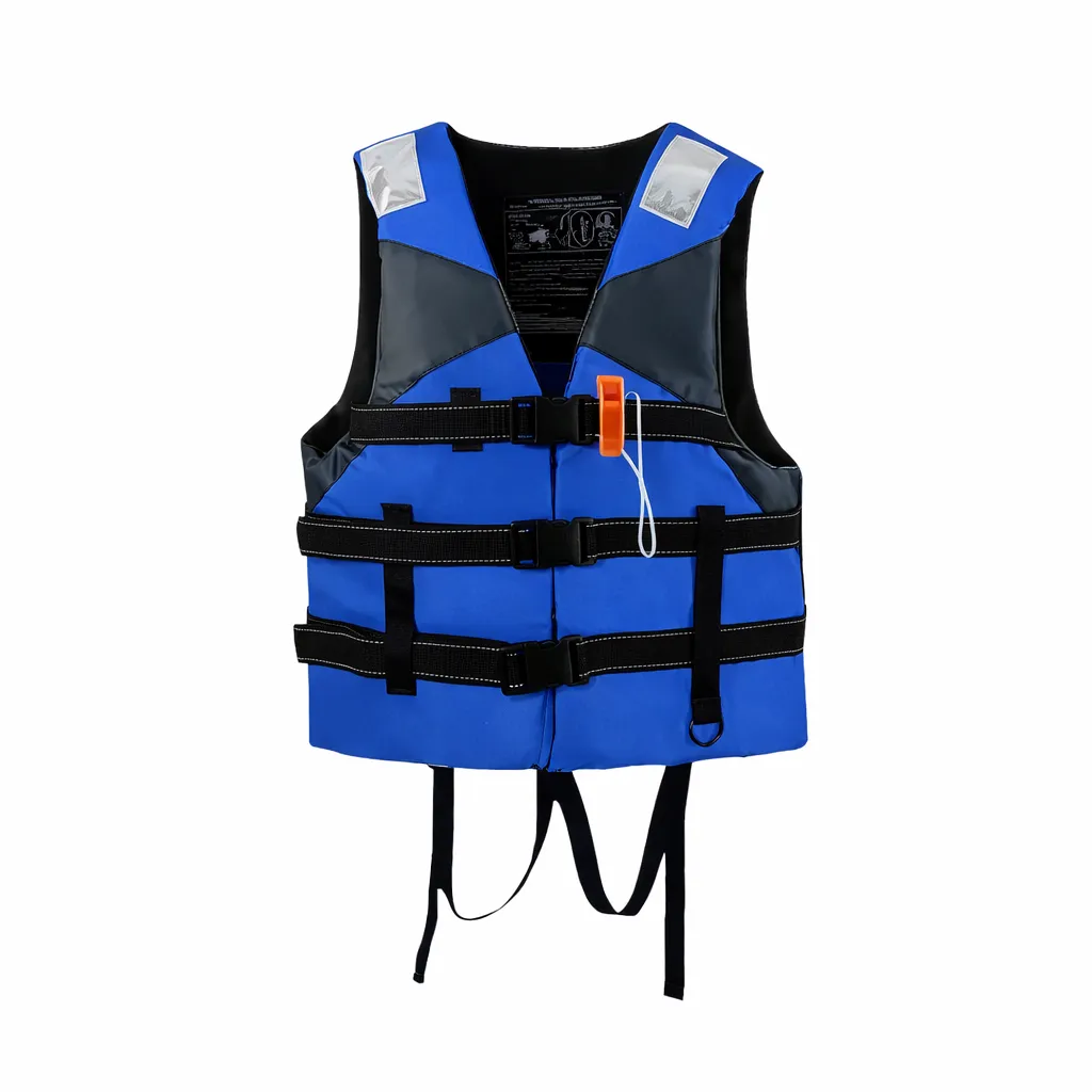 Robustt EPF Foam Polyester Adult Life Jacket Blue