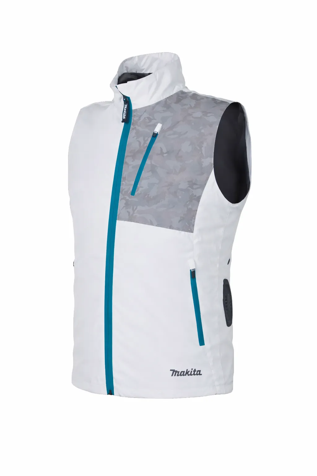 Makita Cordless Fan Vest 100 Polyester White Size M DFV210AM
