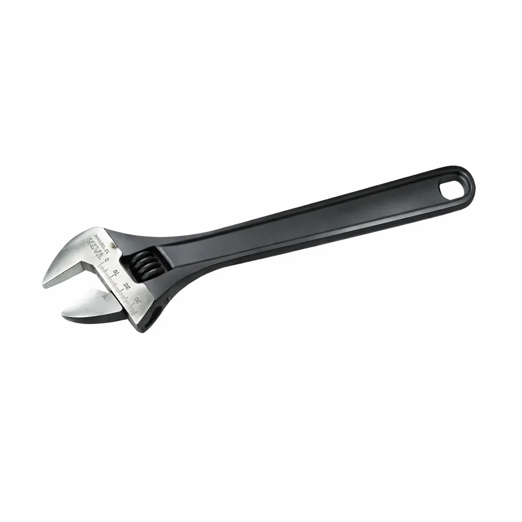 Tata Agrico 254 mm10 Inch Rubber Sleeve Adjustable Wrench WRC008
