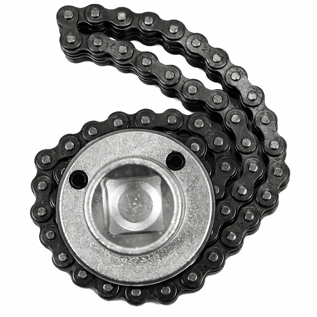 Yato 127 mm12 Dr OilFilter Wrench Withthin Double Chain Filter Size YT08253 Active Display Image