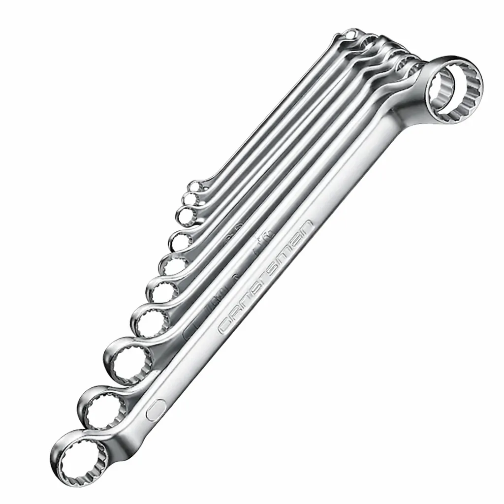 Eastman Tools Deep Offset Bi Hexagonal Ring Spanner Set 10 Pcs 6100M