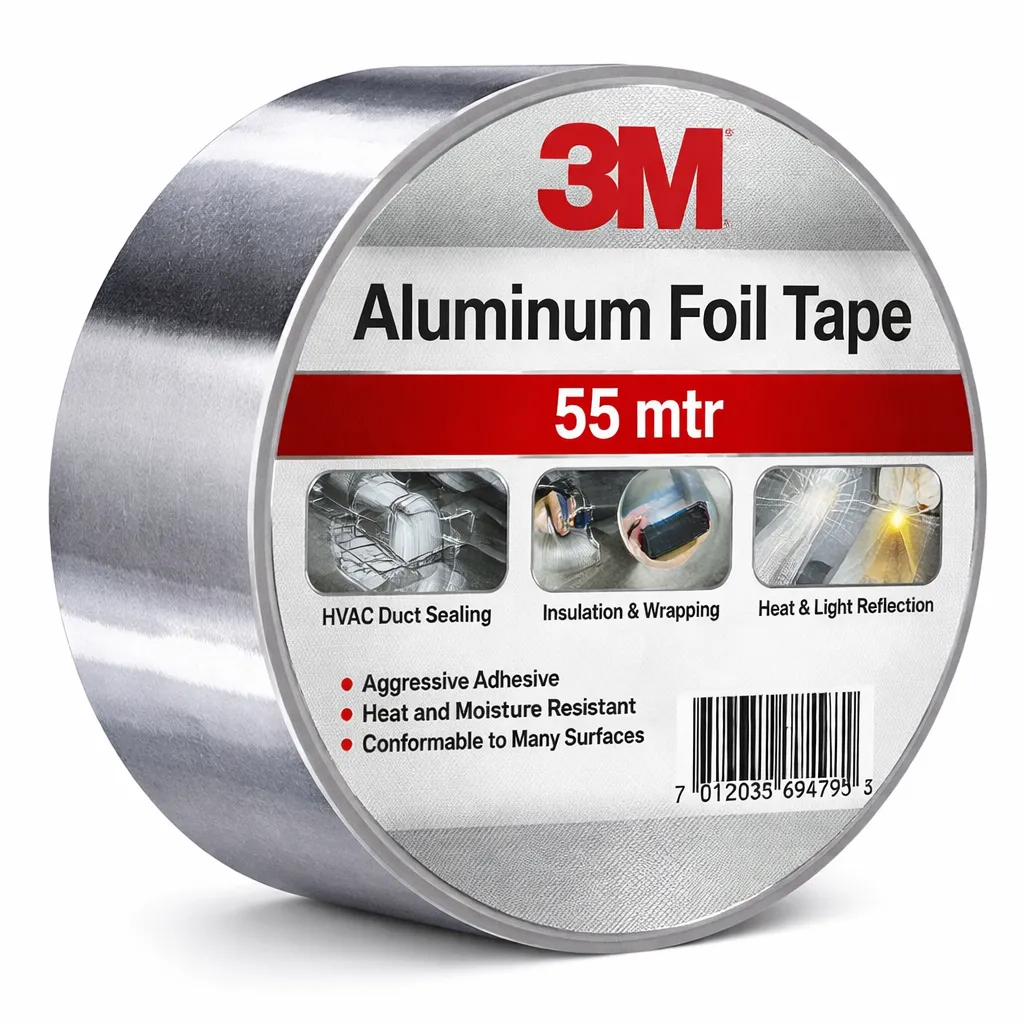 3M 55 mtr Aluminum Foil Tape 70008500533