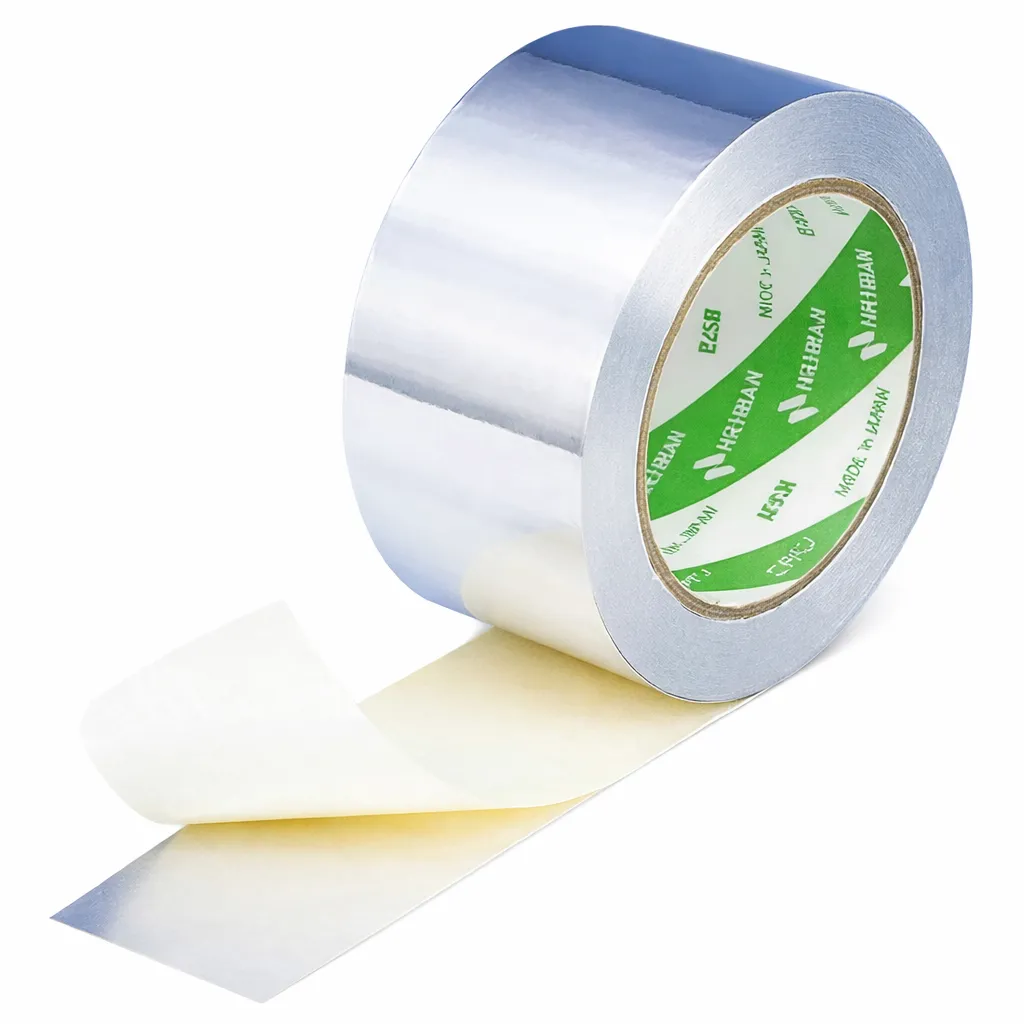 NICHIBAN Aluminum Tape 50 m x 50 mm Silver No961with Separator