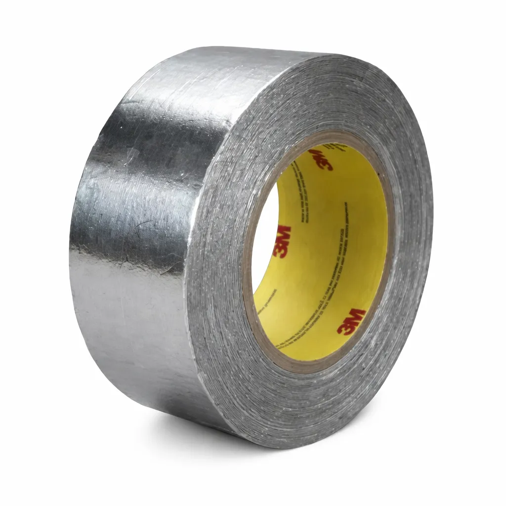 3M 50 mm x 50 m Silver Aluminium Foil Tape A432