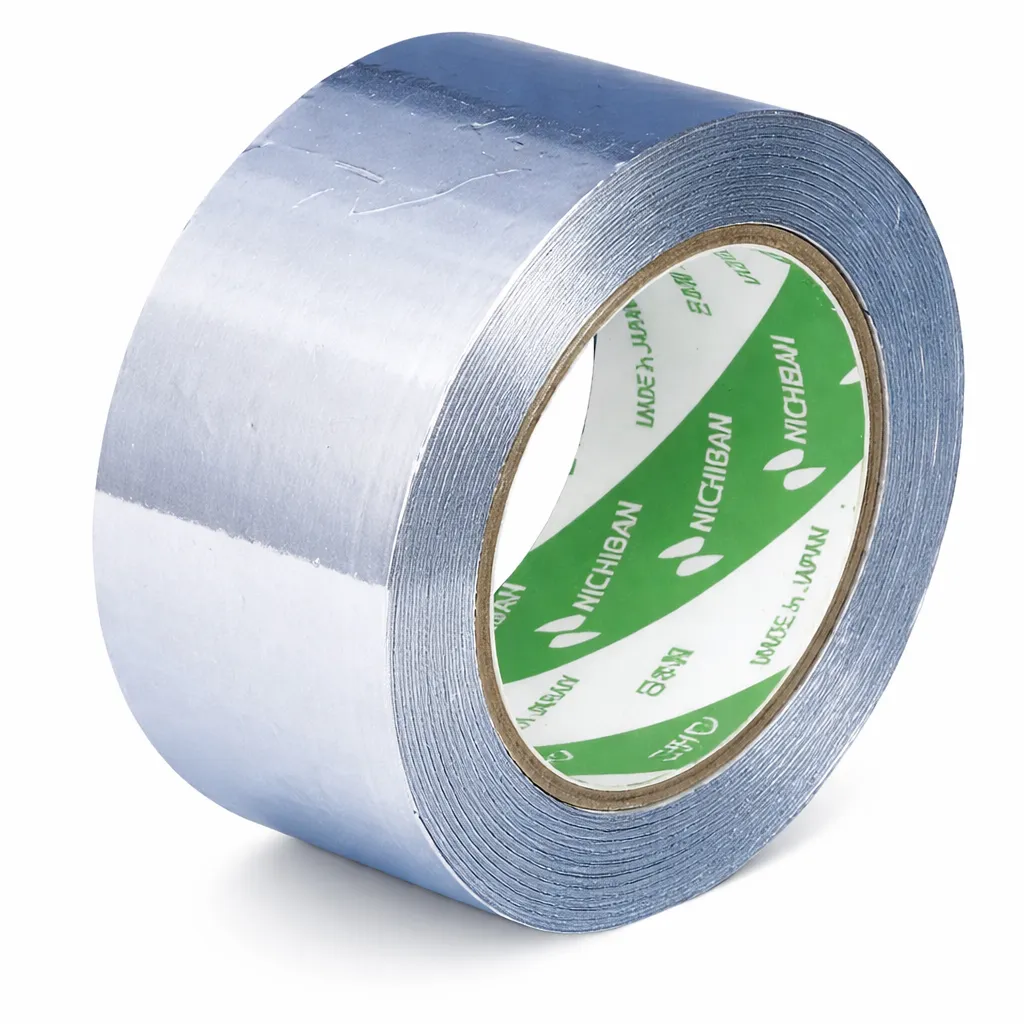 NICHIBAN Aluminum Tape 50 m x 50 mm Silver No950
