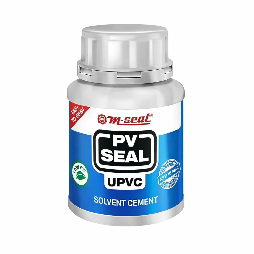 M-Seal PV Seal UPVC High Pressure Blue Solvent Cement 100 ml Coex Pack for UPVC Pipes and Fittings