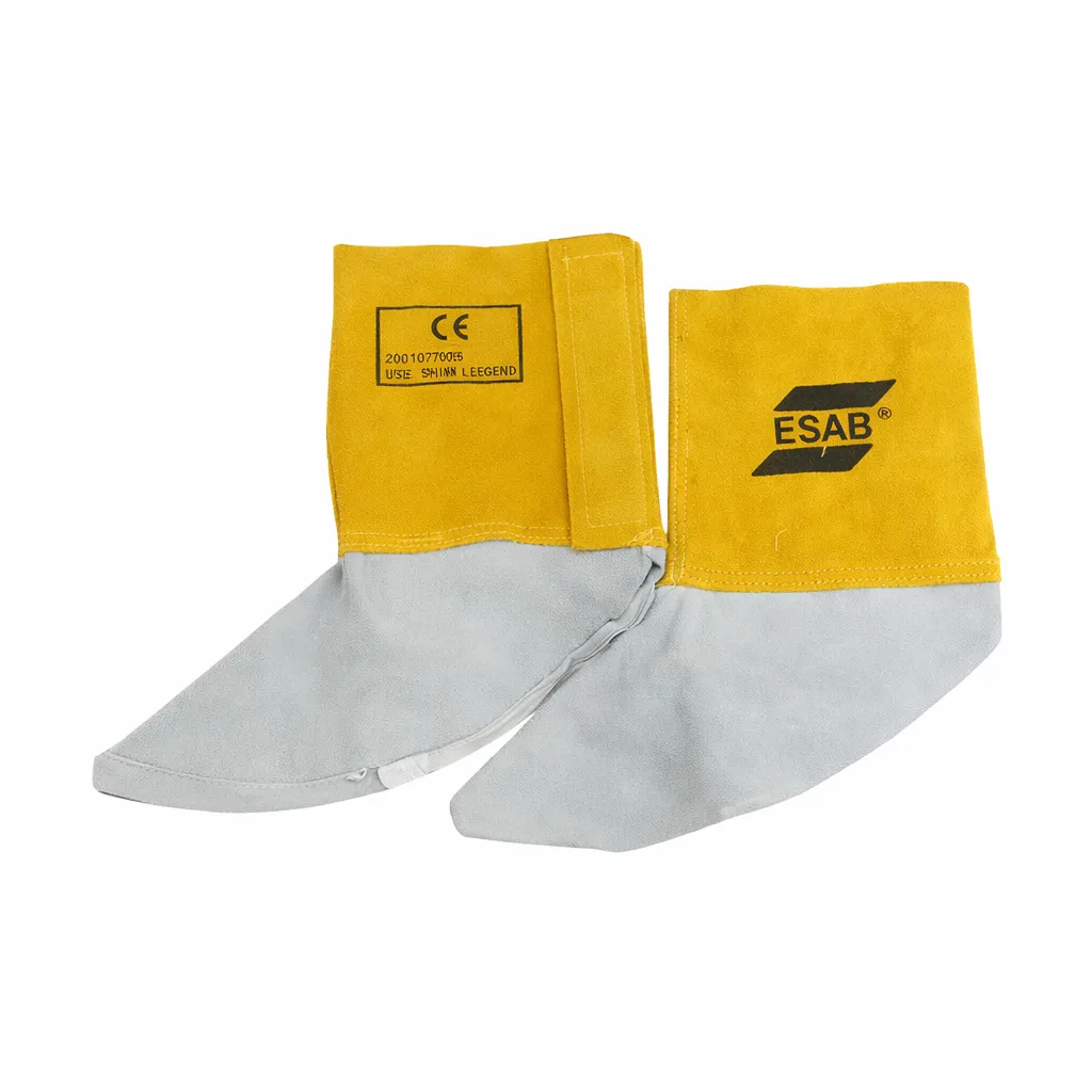 Esab Leg Guard Welding Safety Gears Yellow White Free Size