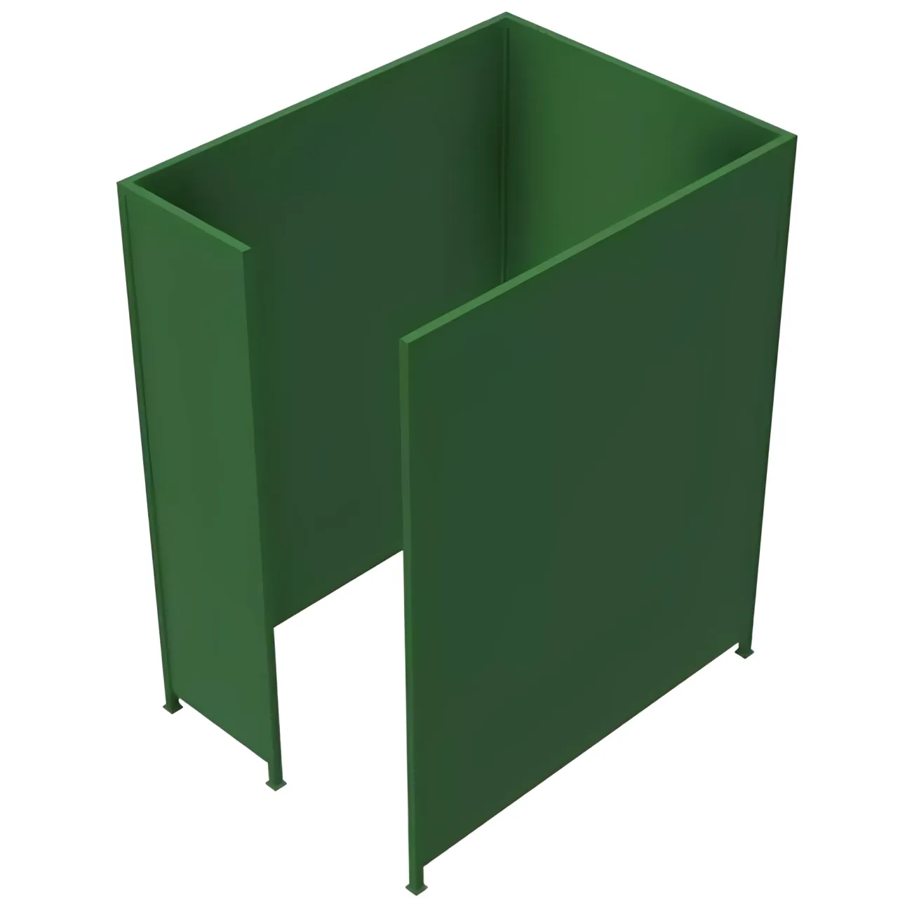 Messer 2400x2400x1800 mm Green Foldable Welding Booth 80820131